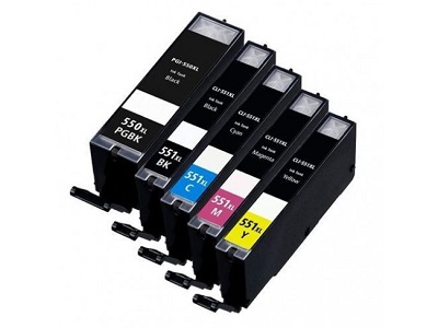 Cartuccia Compatibile Canon CLI-551XL Ciano