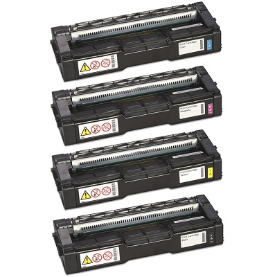 Toner Compatibile Ricoh MC-250 Ciano